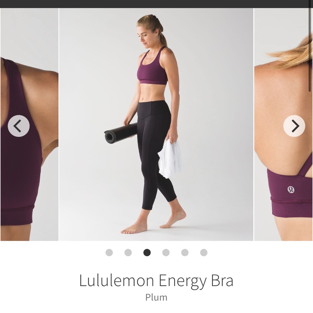 Lululemon sports bra size 4
